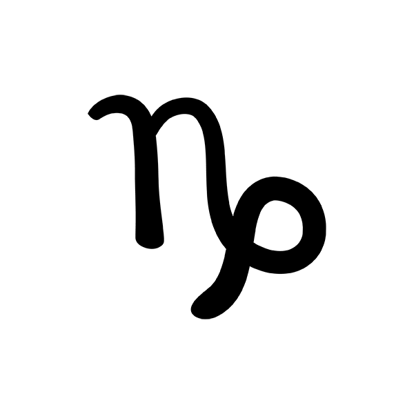 Symbol för Capricorn / Stenbocken